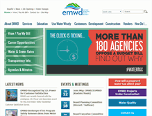 Tablet Screenshot of emwd.org